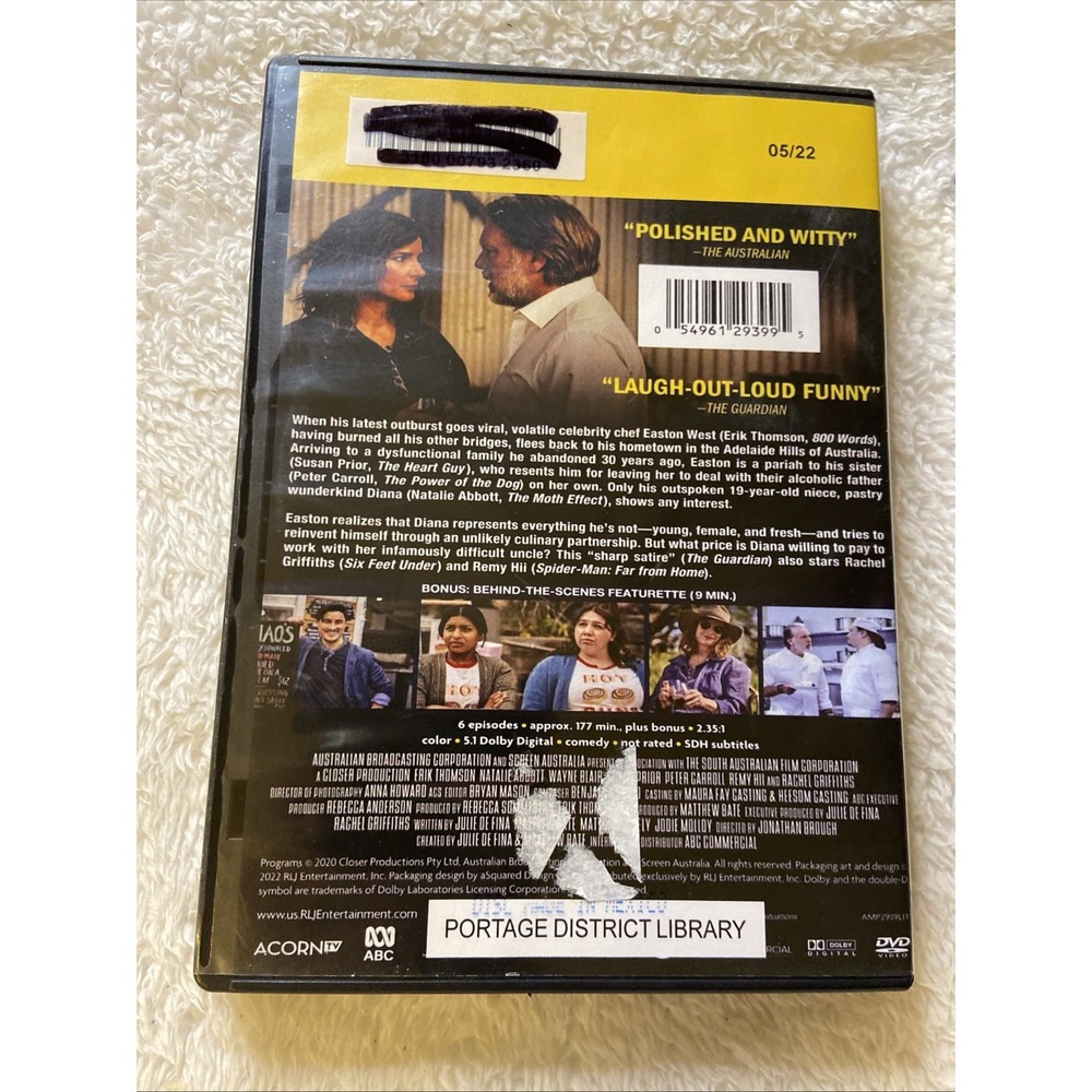 Aftertaste Series 1 & 2 DVD Australian Erik Thompson Rachel Cook Season Acorn‎ - Picture 3 of 12